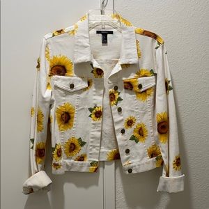 Sunflower Jean jacket size large